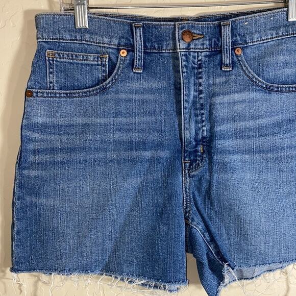 Madewell high rise denim shorts - Picture 2 of 6